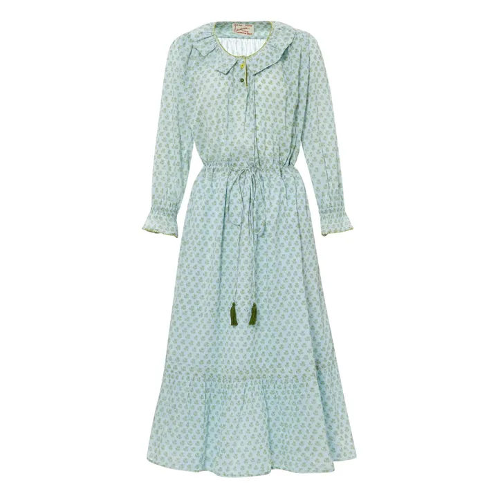 Laurence Bras Robe Jones Fleurs | Bleu