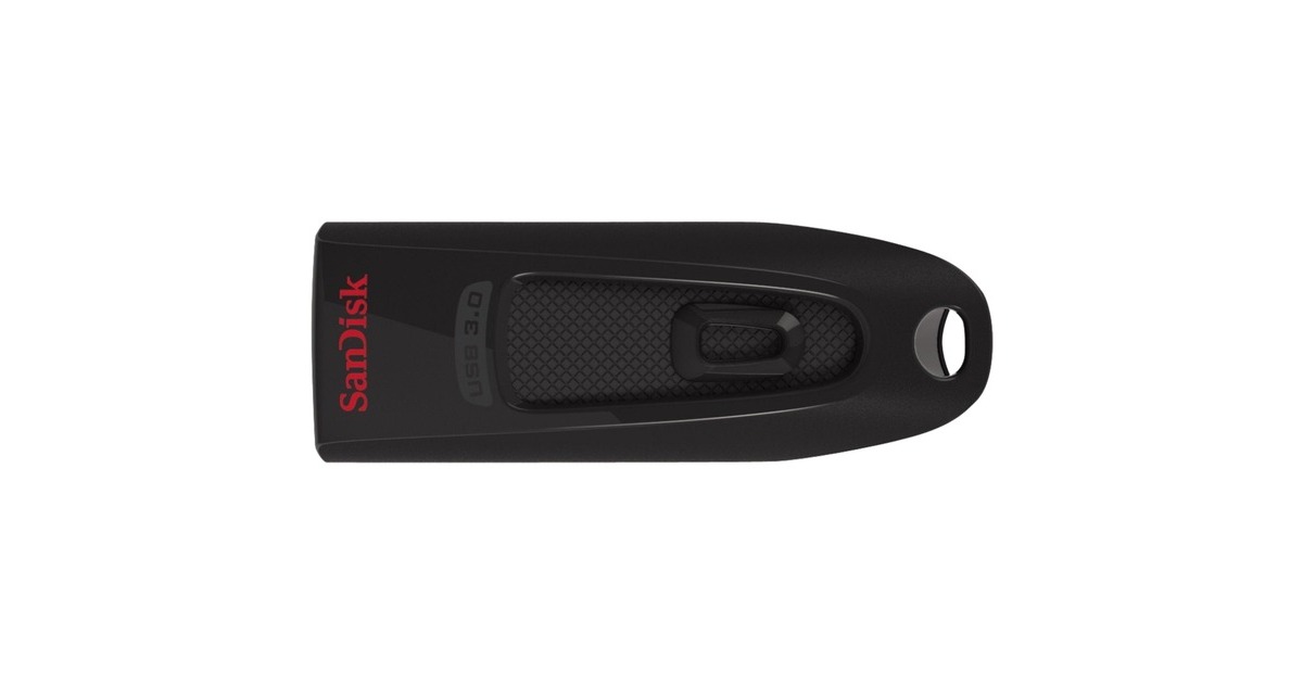 SanDiskUltra USB3.0 16 GB usb-stick  (Zwart/rood, SDCZ48-016G-U46)