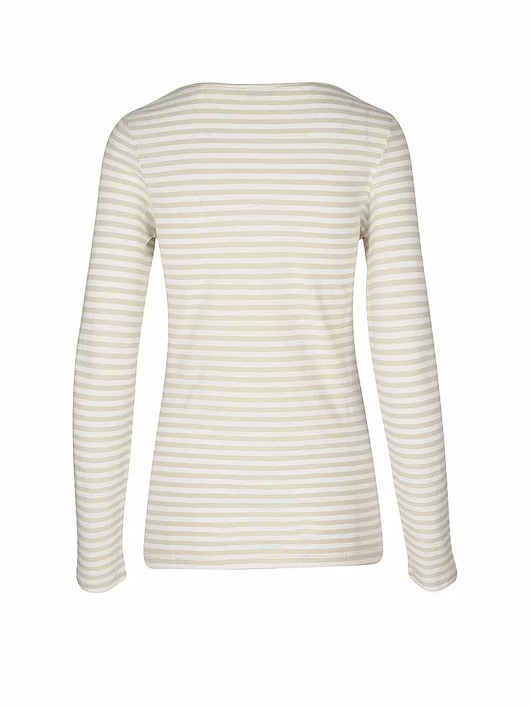 MARC O'POLO Langarmshirt beige