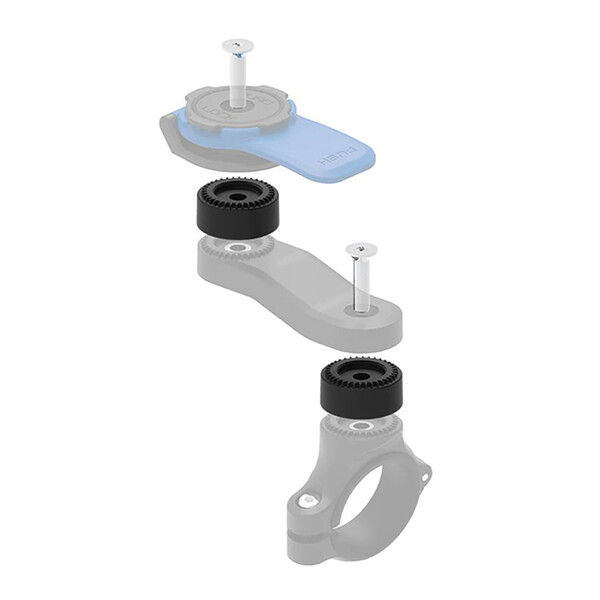 Quad Lock - Réhausseurs Spacers Handlebar/Mirror Mount Noir