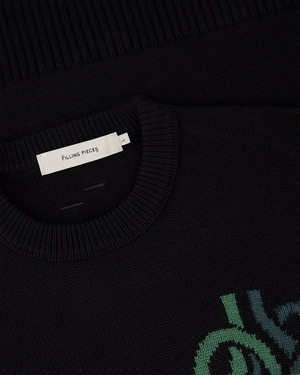Knit Sweater Knot Black