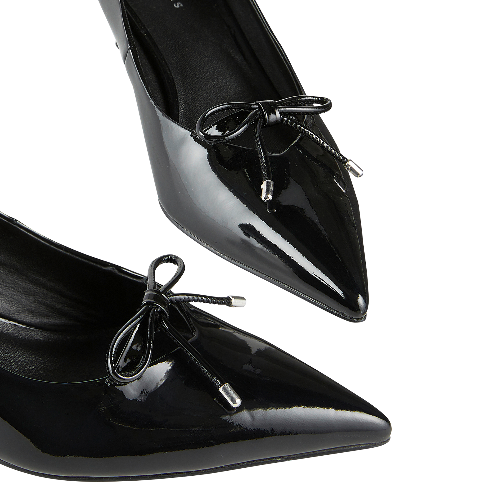 CAPUCINE - Escarpins en cuir vernis | Noir