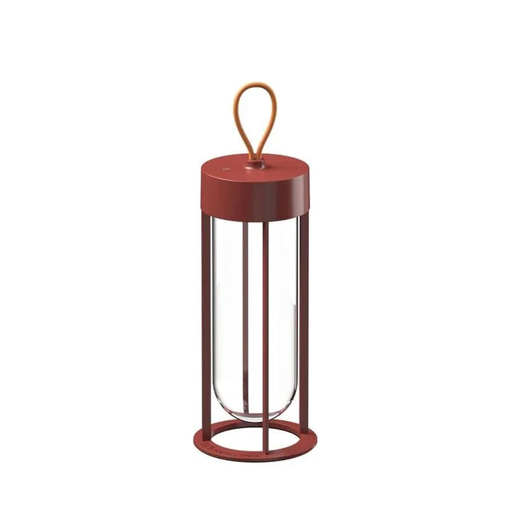 Flos - In Vitro Unplugged LED Akku Tischleuchte, terrakotta