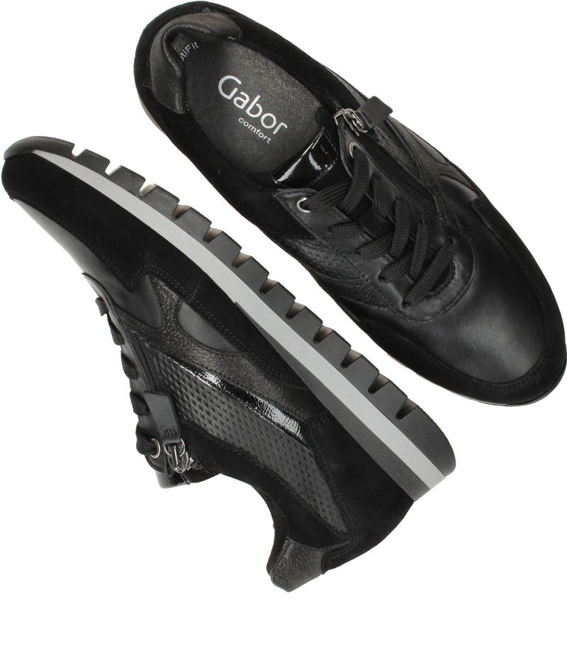 Gabor Sneakers Zwart Dames