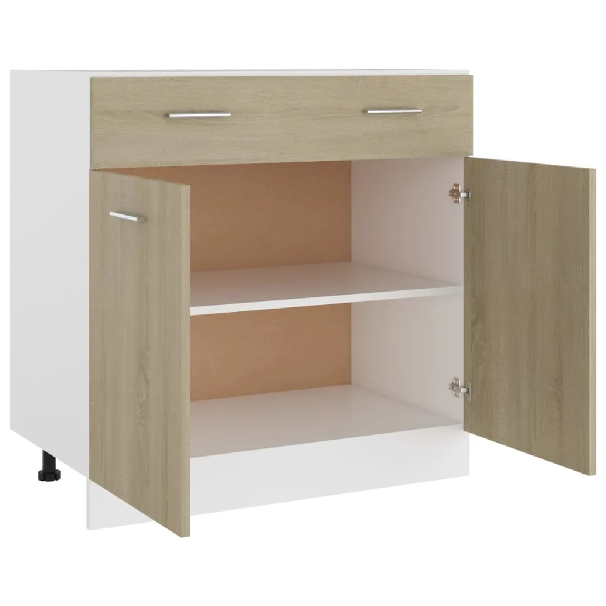 VIDAXL Armoire de plancher - Chêne sonoma