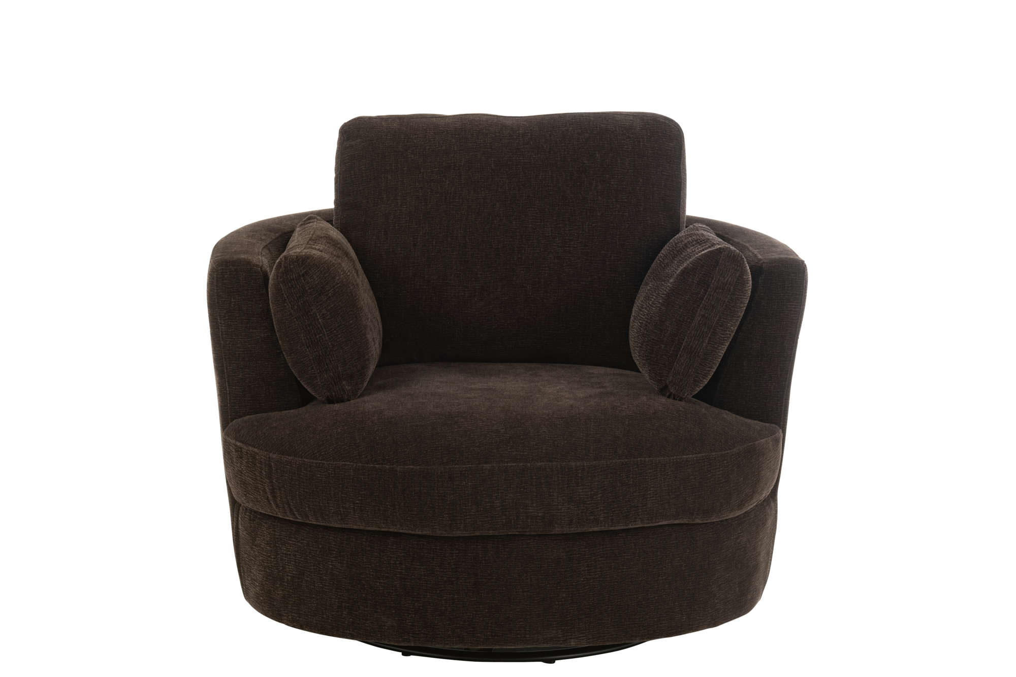 Fauteuil 360º donkerbruin
