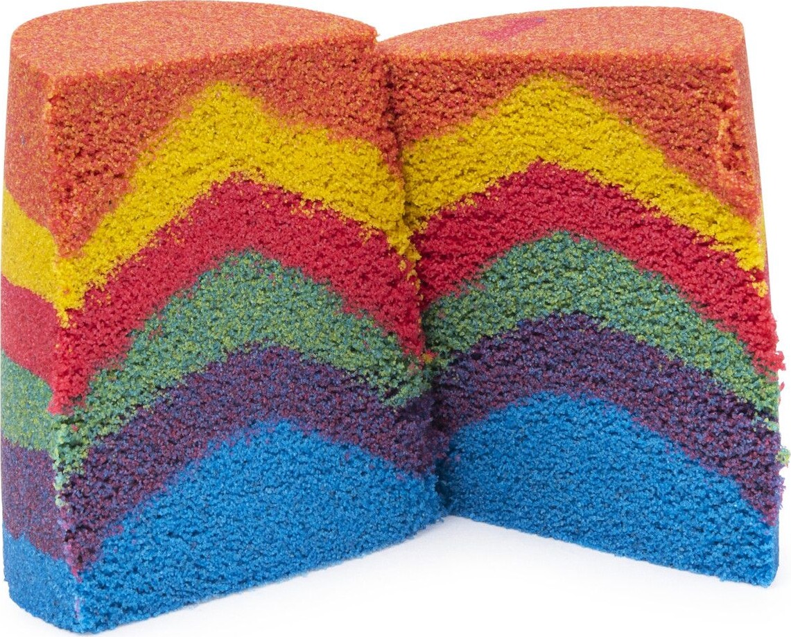 Kinetic Sand - Rainbow Mix Legesæt - 3 Farver