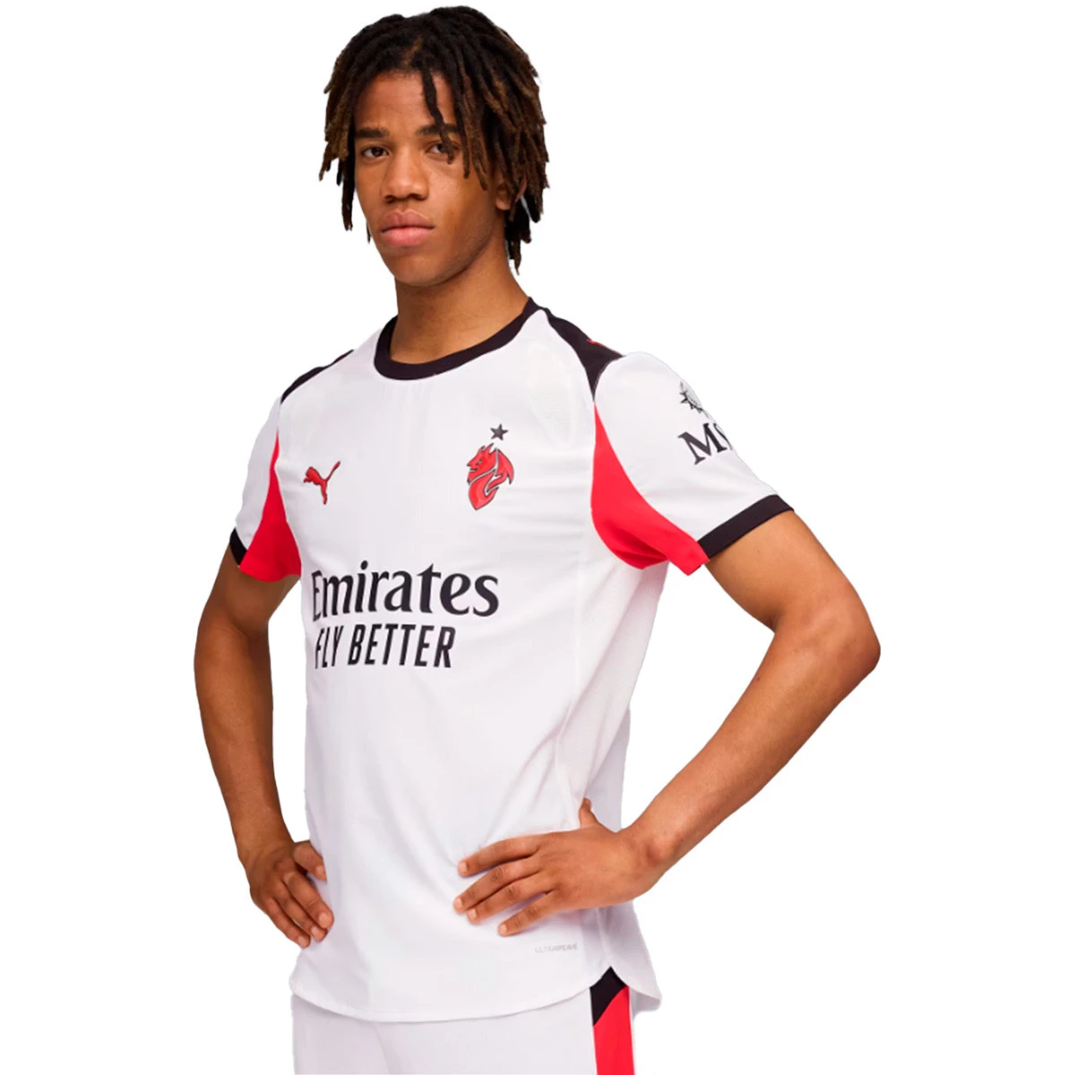 Camisola Puma AC Milan Segundo Equipamento Authentic 2025-2026