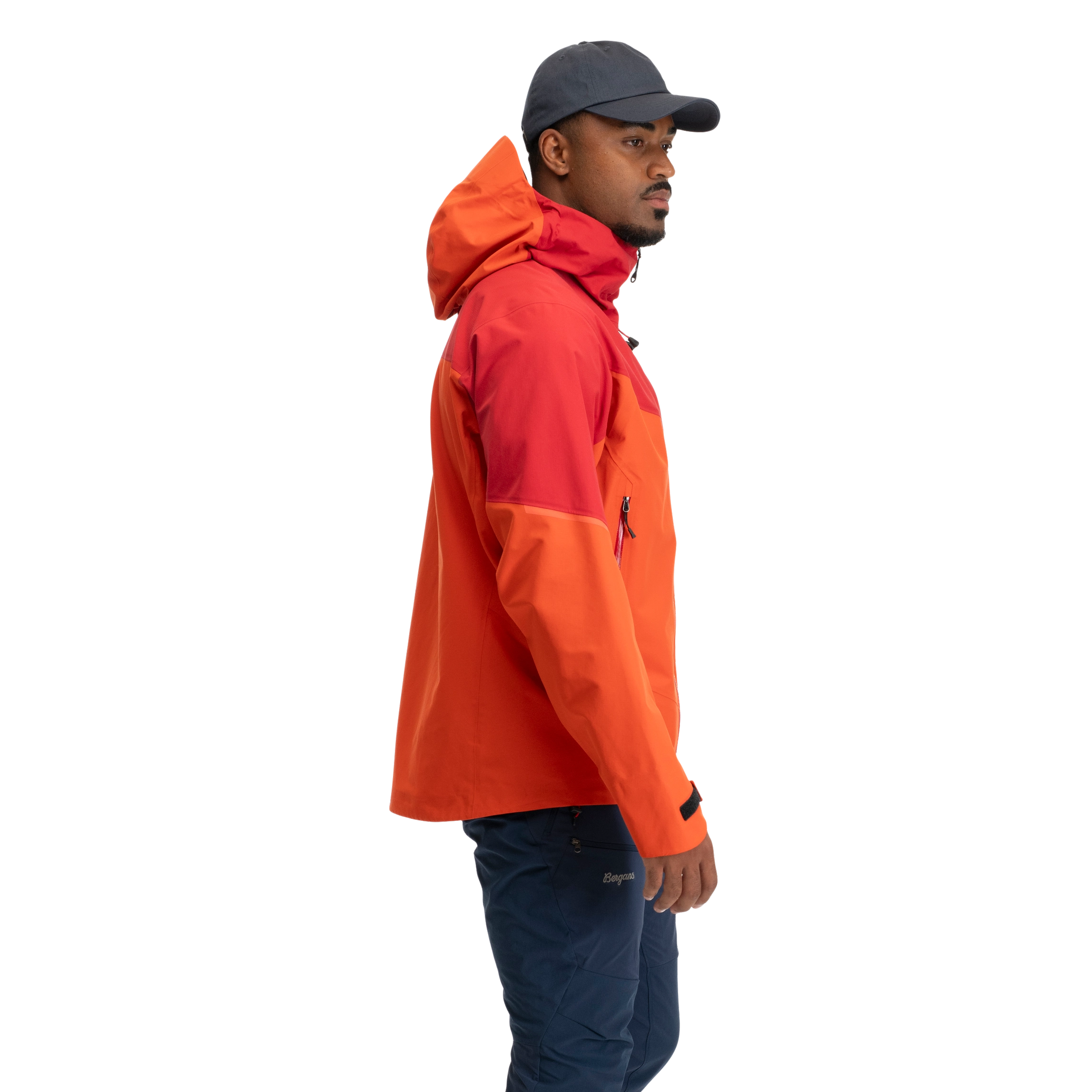 Rabot Alpine 3L Shell Jacket Men Lava / Red