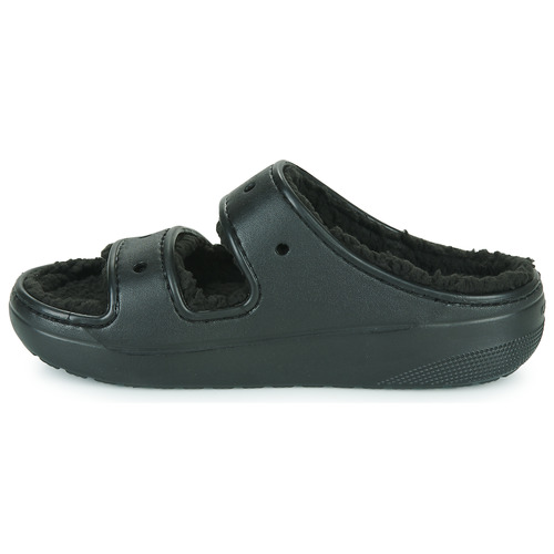 Crocs - CLASSIC COZZY SANDAL - Noir