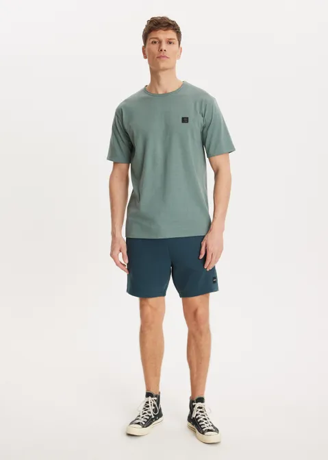 T-shirt met logo groen (GRN.SA)