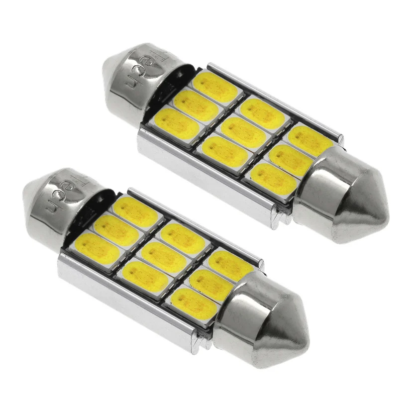 Bilpære LED 2-pk SV8.5 3,2 W 36 mm