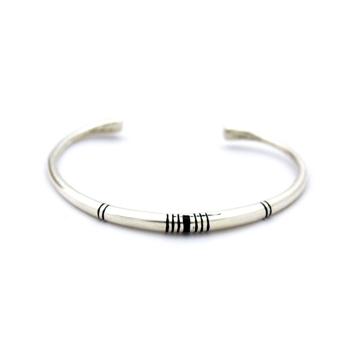 Bracelet arrondi rigide touareg