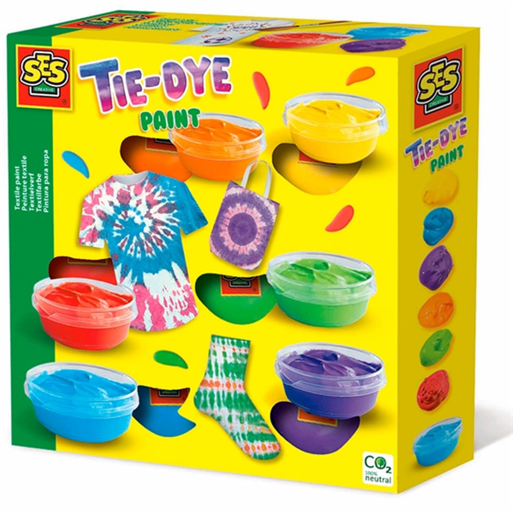 Køb SES Creative Tekstilmaling - Tie-Dye