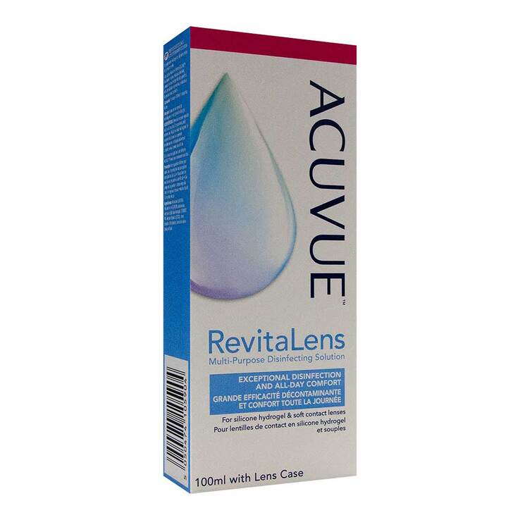 Acuvue Revitalens Mpds SC 100ml + 1 Lens Case, 100 ml