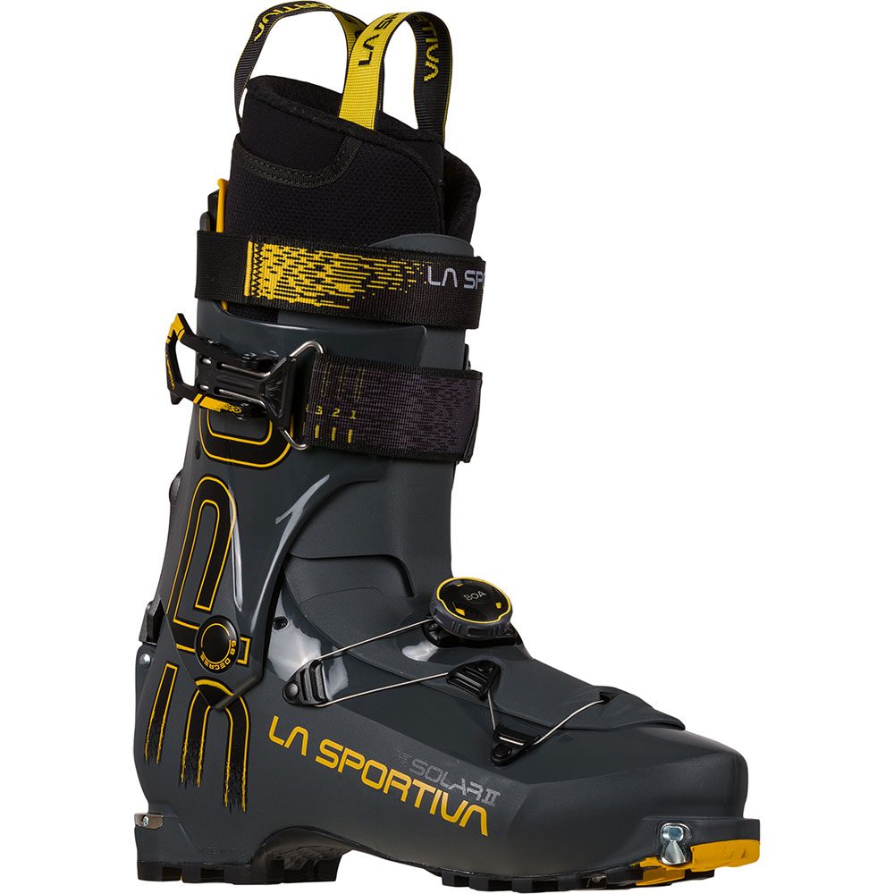 La Sportiva Solar II Touren Skischuhe Herren carbon yellow