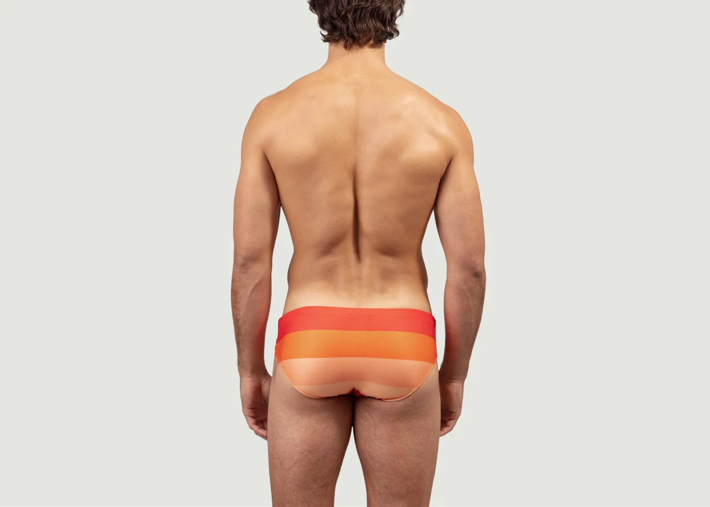 Slip de bain à grosses rayures Ron Dorff