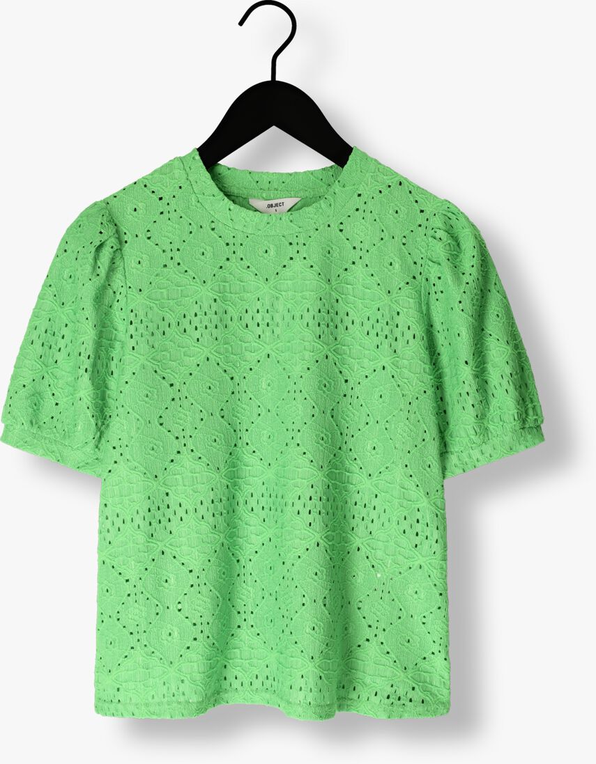 OBJECT groene object top objfeodora s/s top