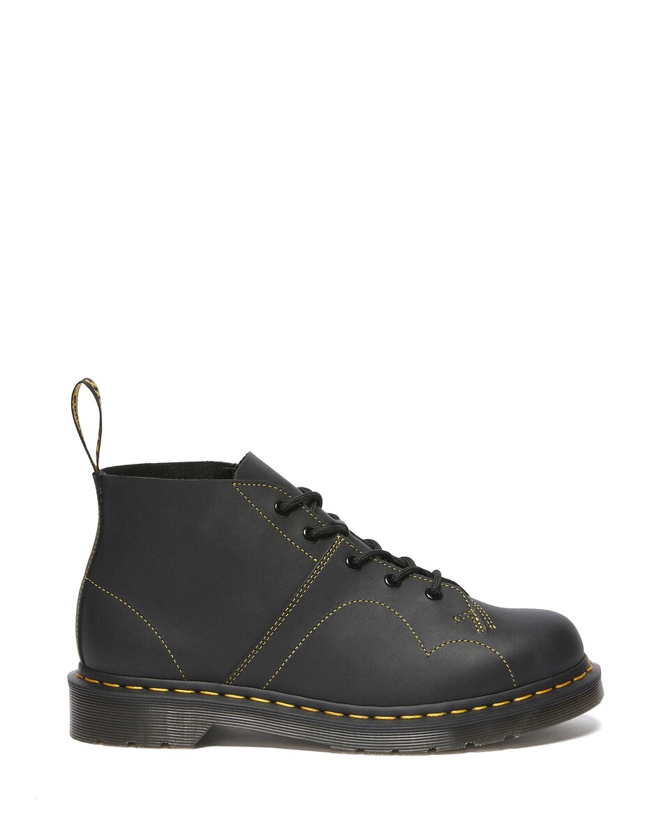 DR. MARTENS<br>Botas Church Monkey em couro oleoso
