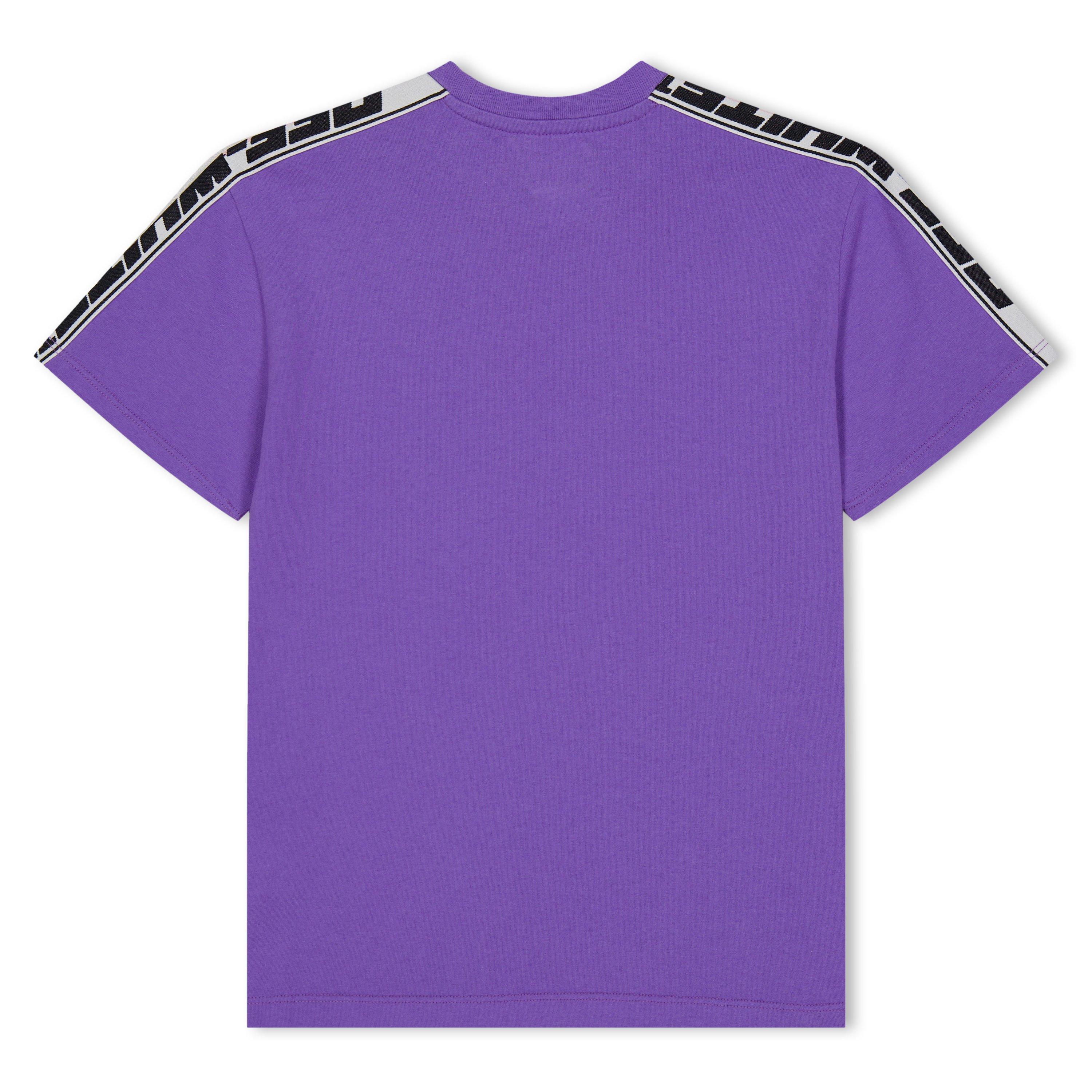 Off White Logo Tape T Shirt Juniors