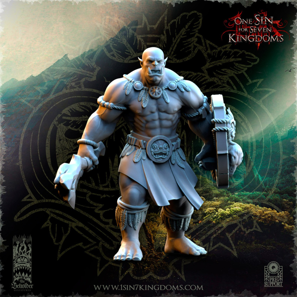 The Beholder Miniatures - Orcs - Soldats