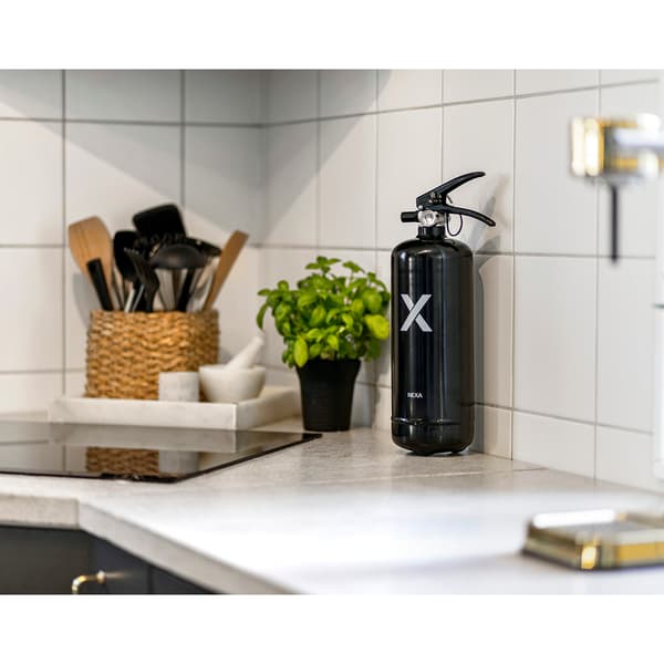 Brannslukker 2 kg 13A 89BC Sort Nexa
