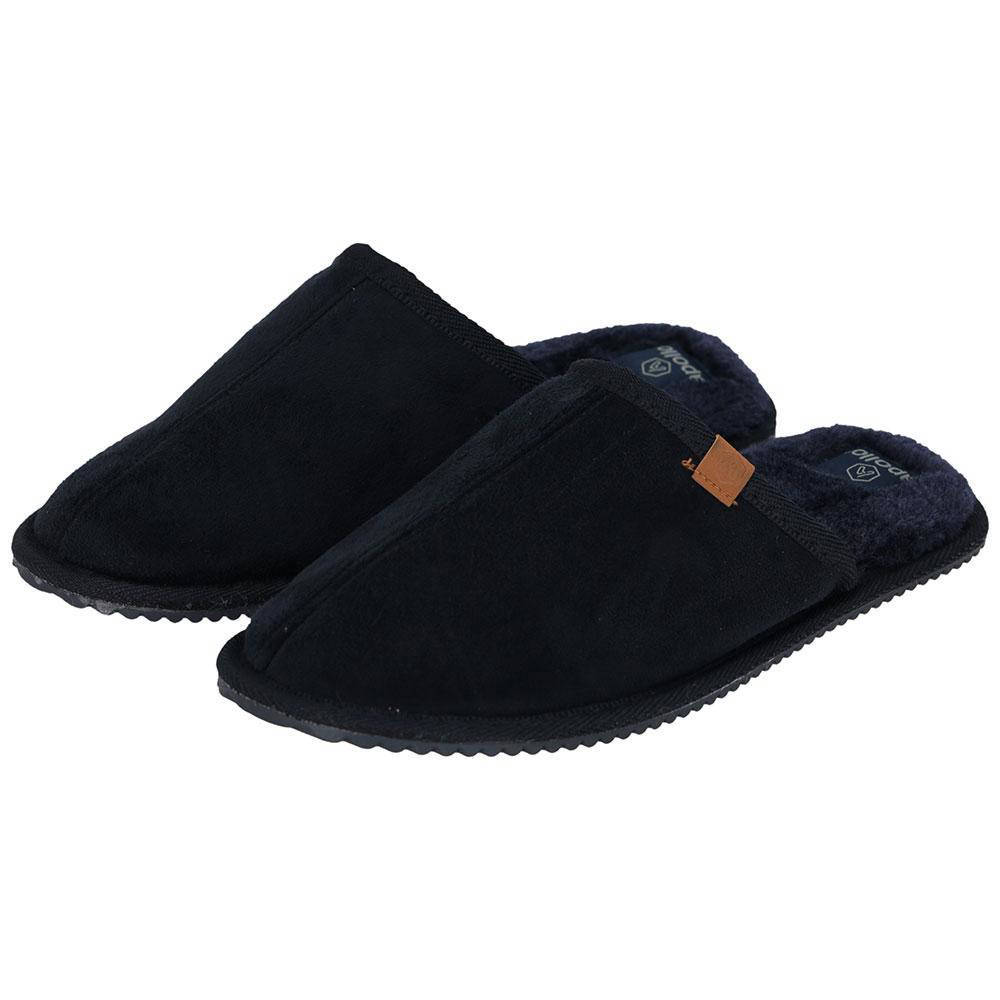 Apollo pantoffels donkerblauw