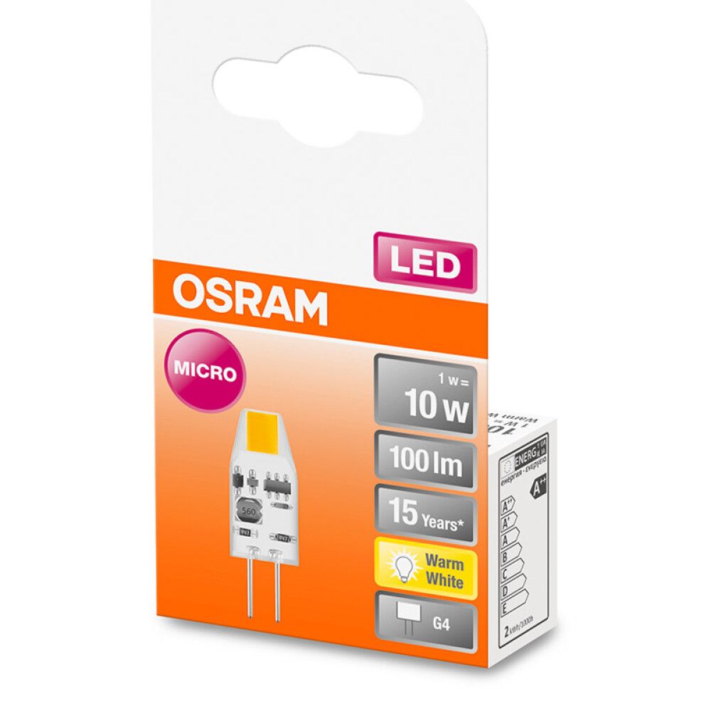 LYSPÆRE OSRAM MICRO G4