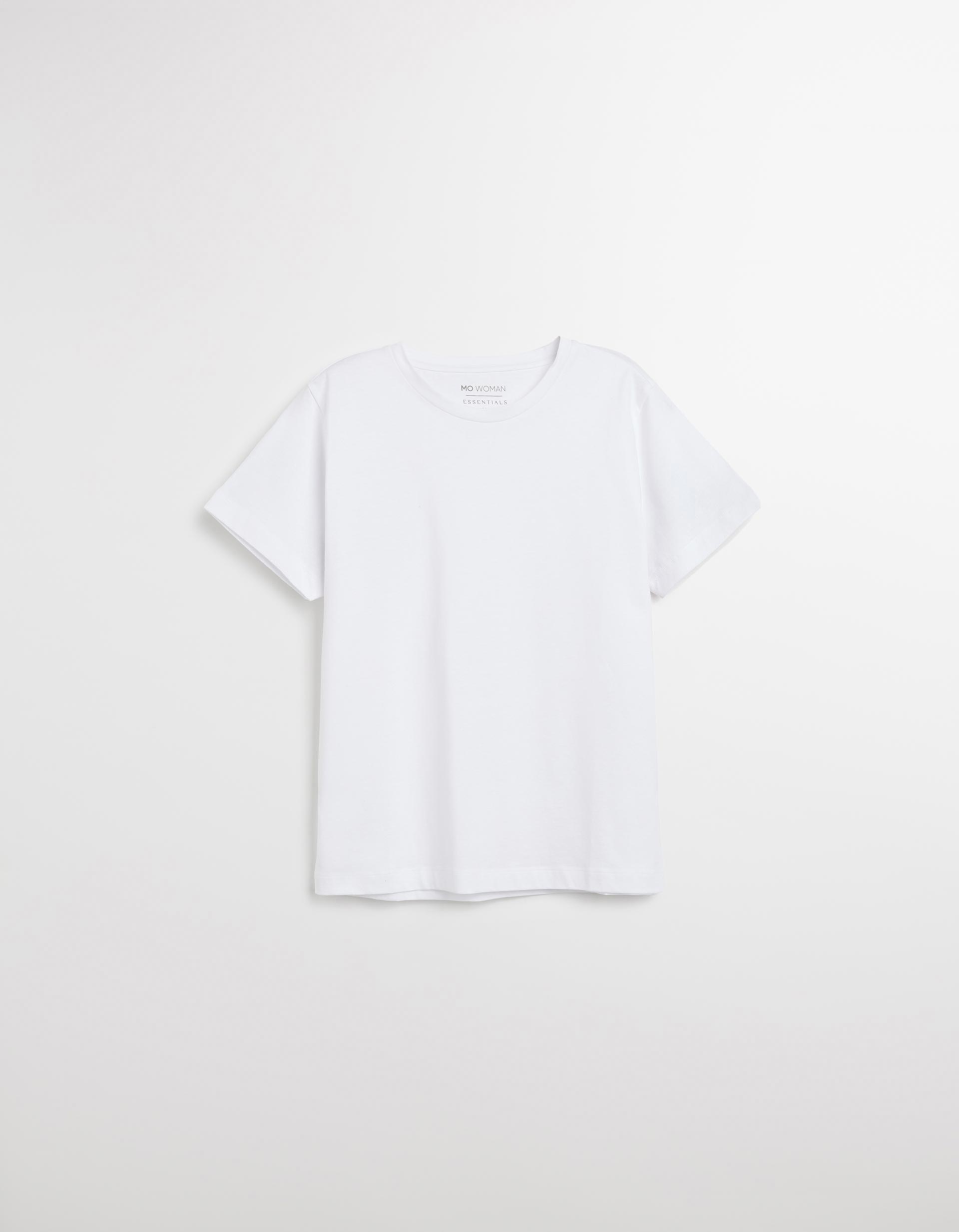 T-shirt, Mulher, Branco