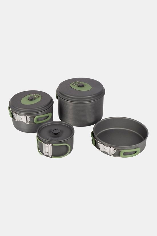 Bo-Camp Bo-Camp Explorer XL 4-Delig Hard Anodized Pannenset