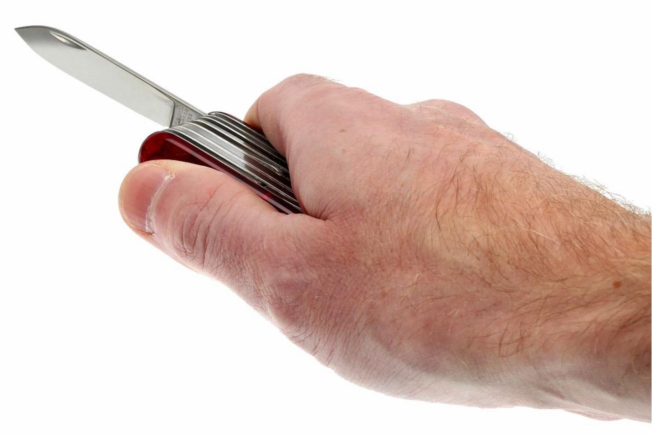 Victorinox SwissChamp transparant rood 1.6795.T Zwitsers zakmes