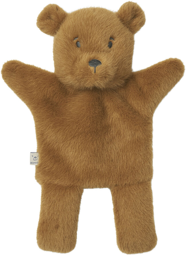 Liewood Honor Bear Hand Puppet Golden caramel
