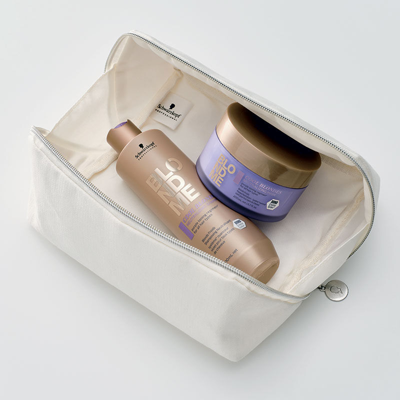 Rituel neutralisant pour cheveux blonds froids Blondme