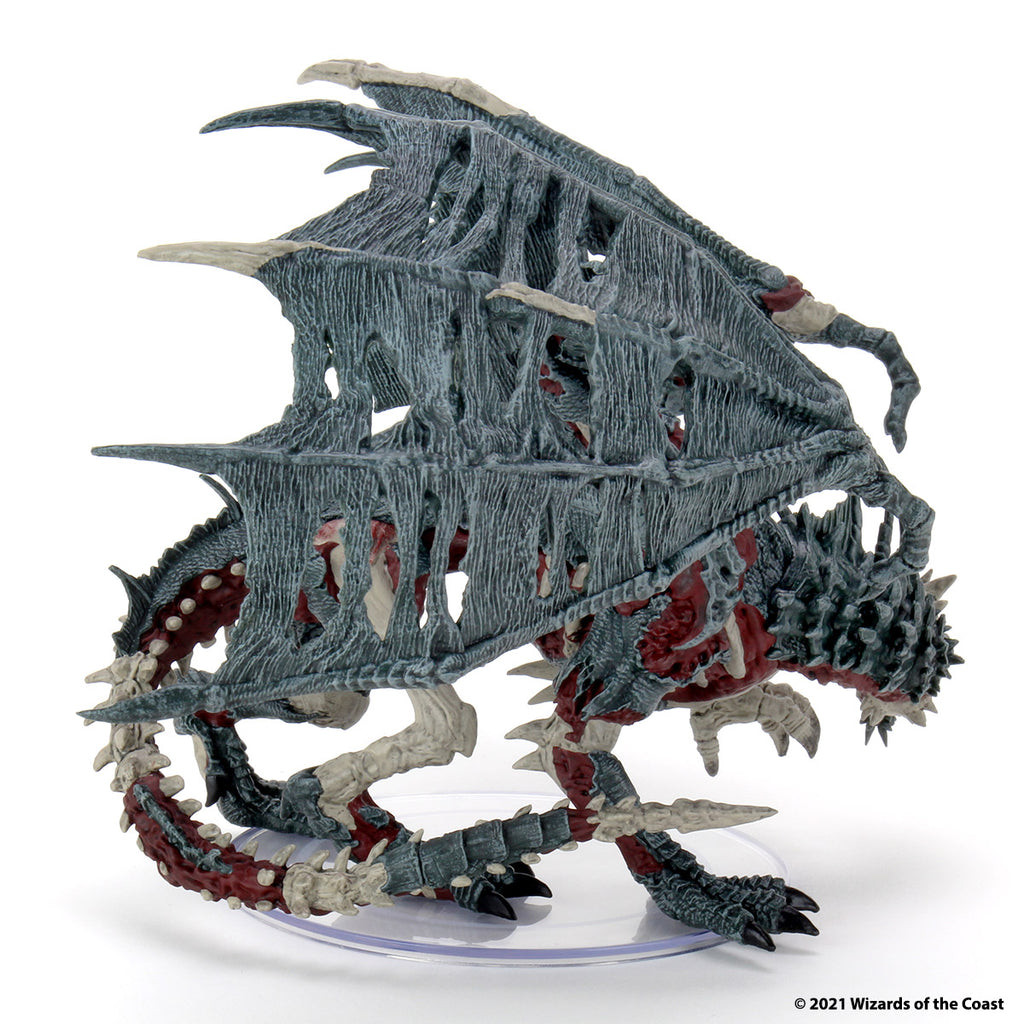 D&D Icons of the Realms Boneyard Premium - Green Dracolich