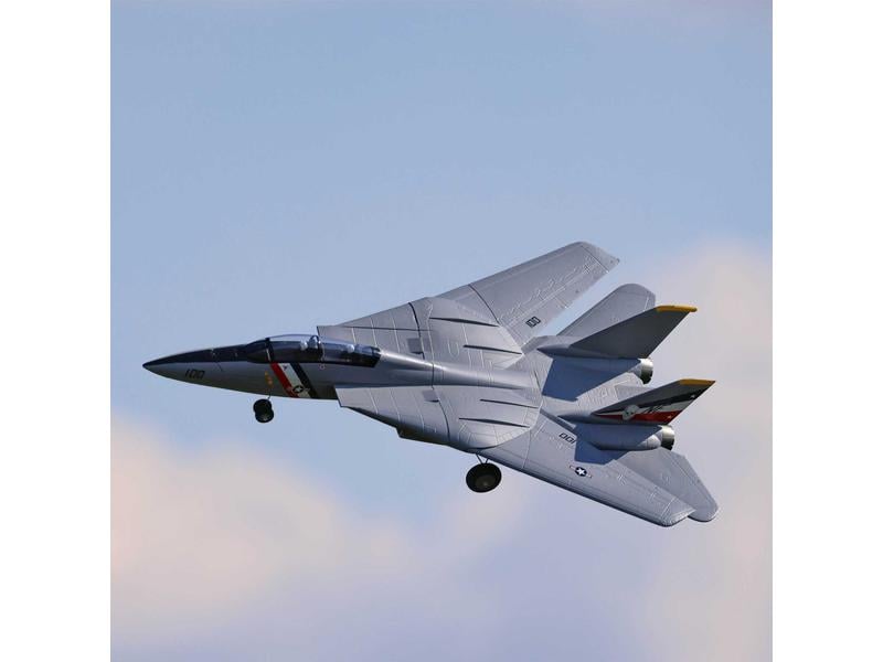 E-flite Impeller Jet F-14 Tomcat 40 mm Twin EDF BNF Basic F-14 Tomcat Jet mit Schwenkflügel und Brushless Antrieb