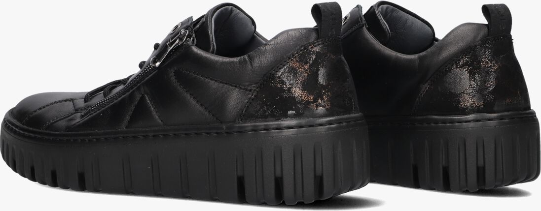 bruine waldlaufer lage sneakers leopard h rits sneaker