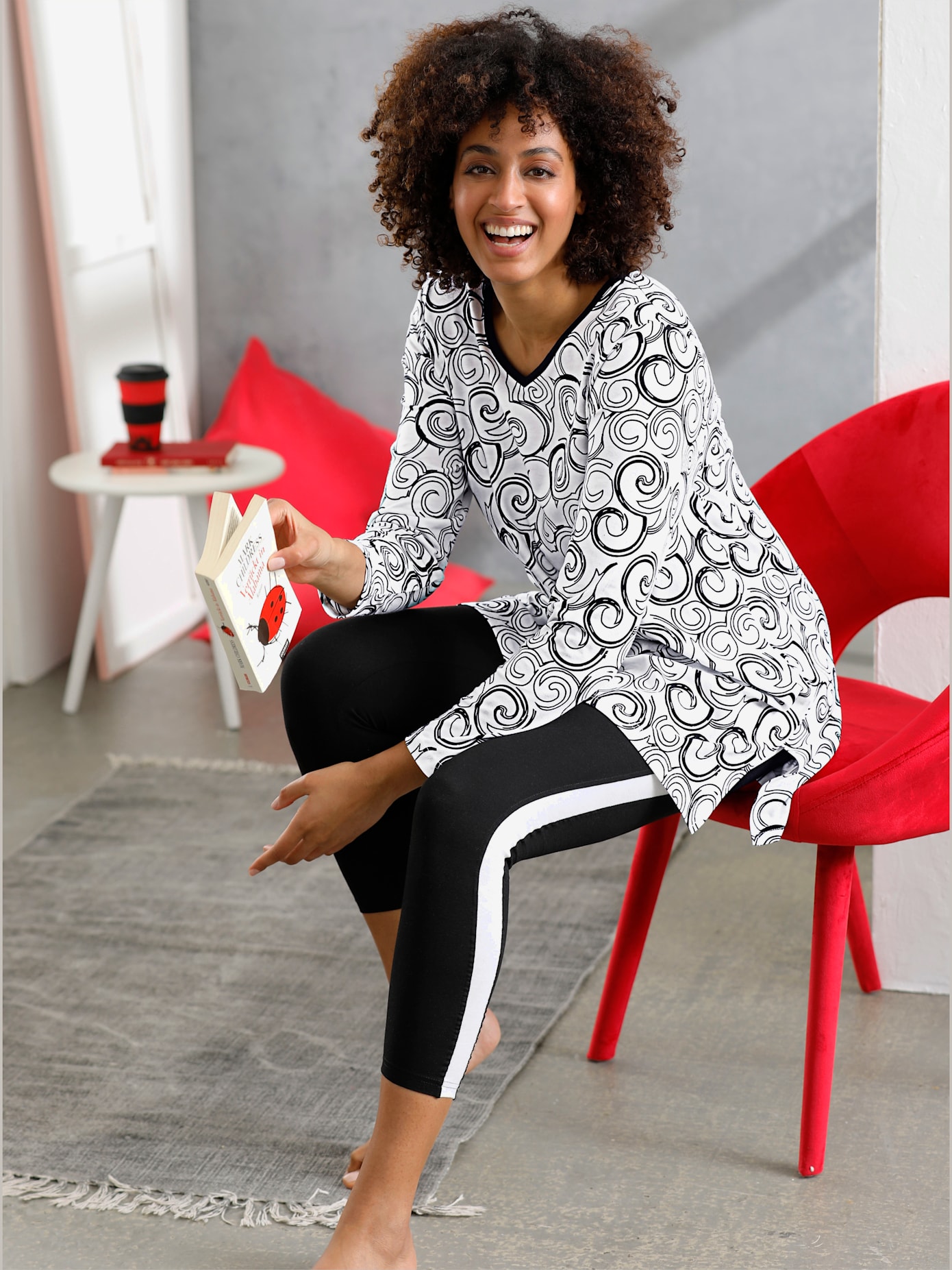 Pyjama jersey fin