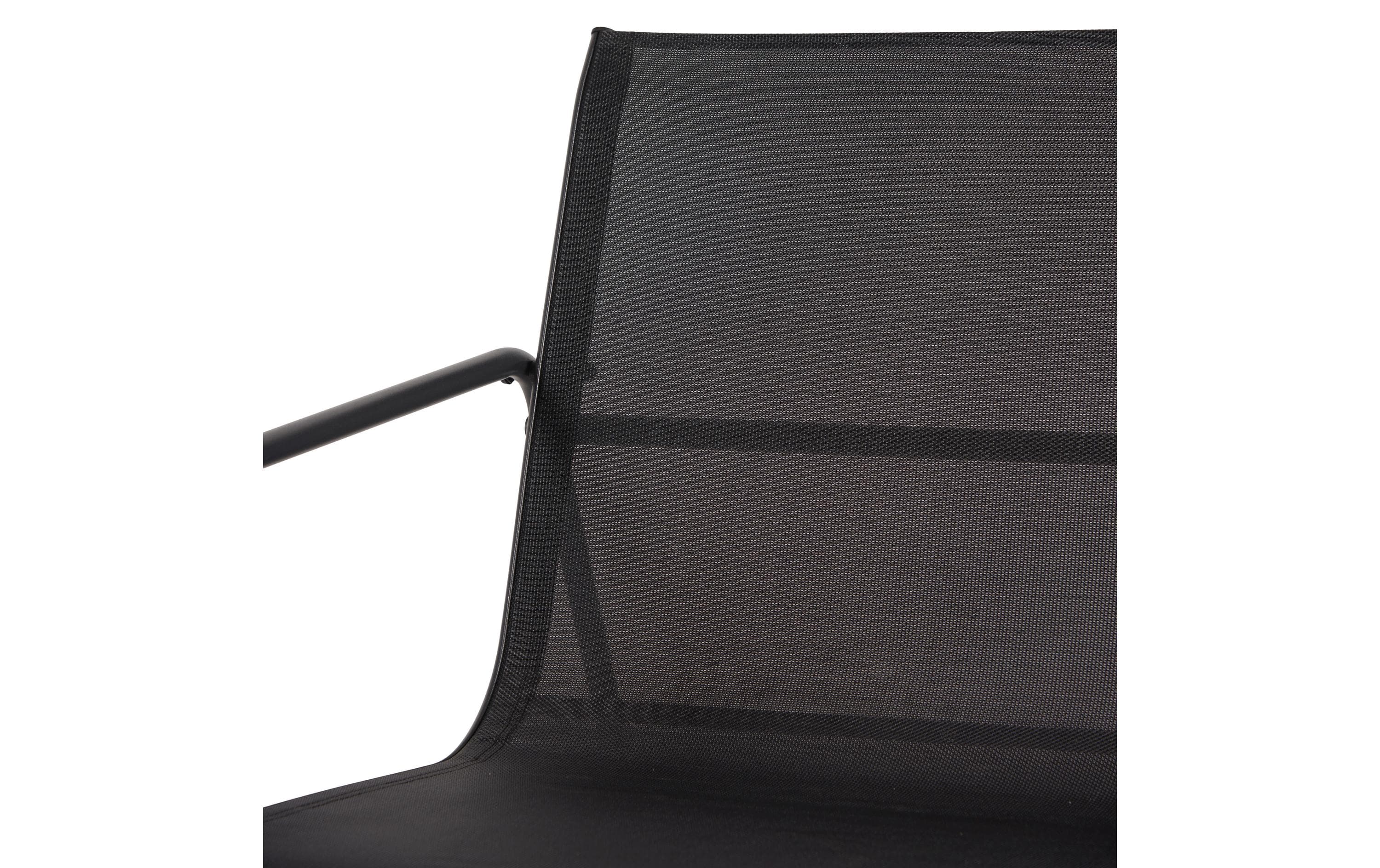 Loungeset Theodor, Set 4-teilig, Schwarz<br>Gartenlounge