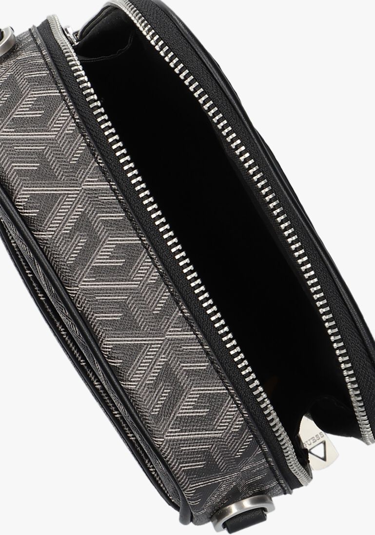 GUESS grijze guess reportertas ederlo zipper around crossbody