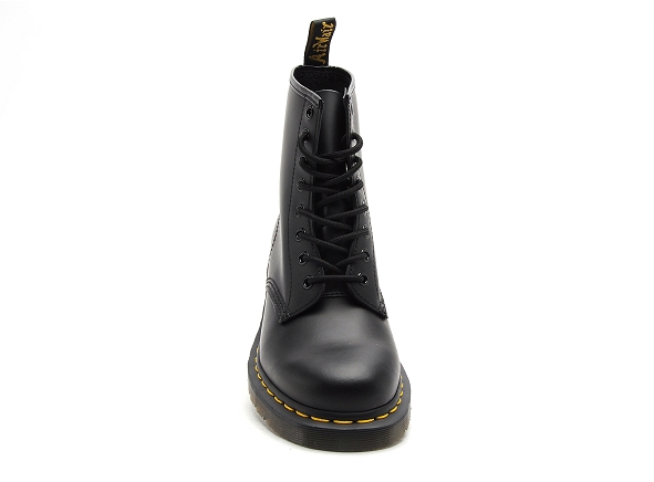 Dr martens boots bottine plates femme 1460 smooth noir
