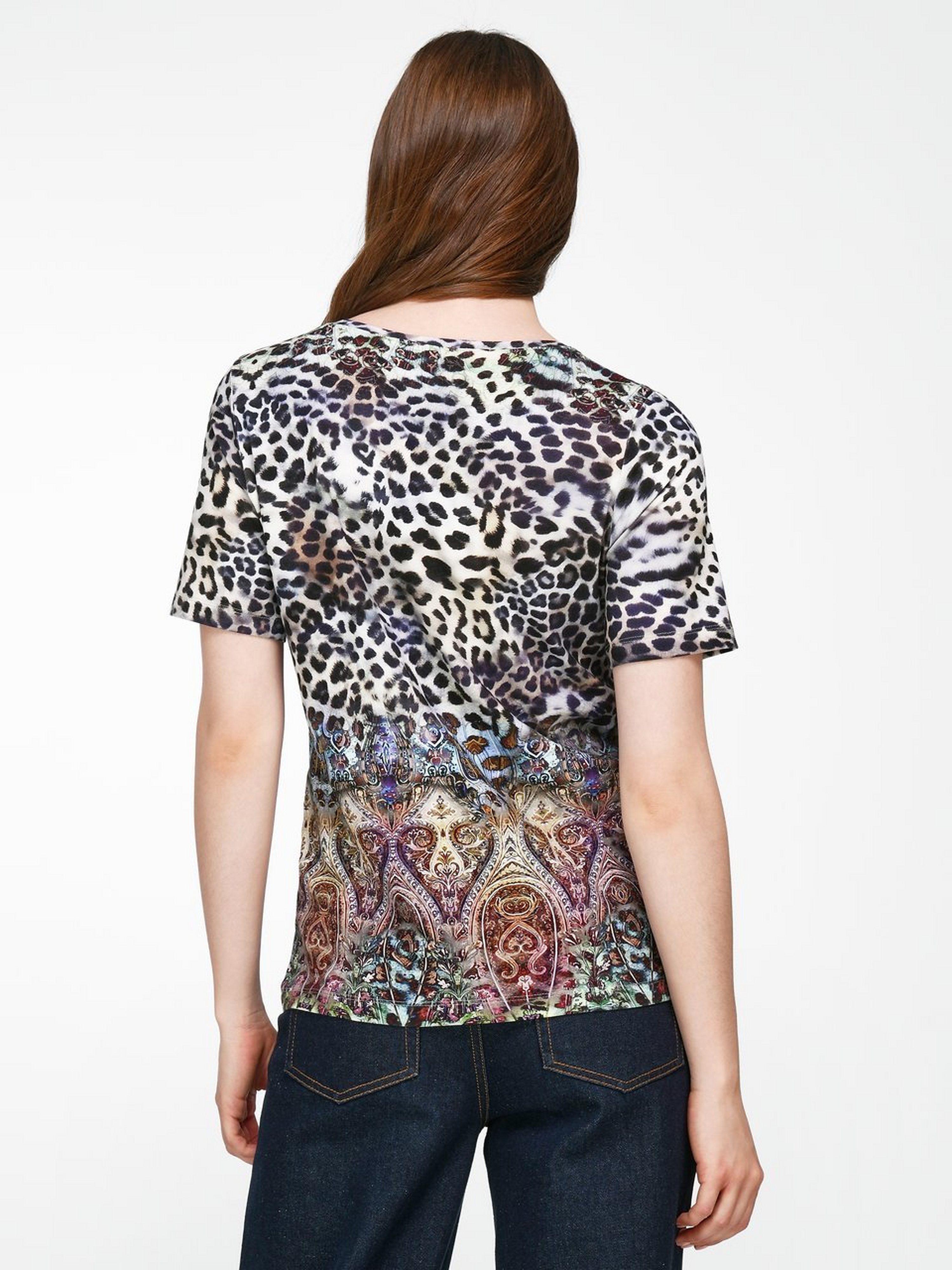Rundhals-Shirt