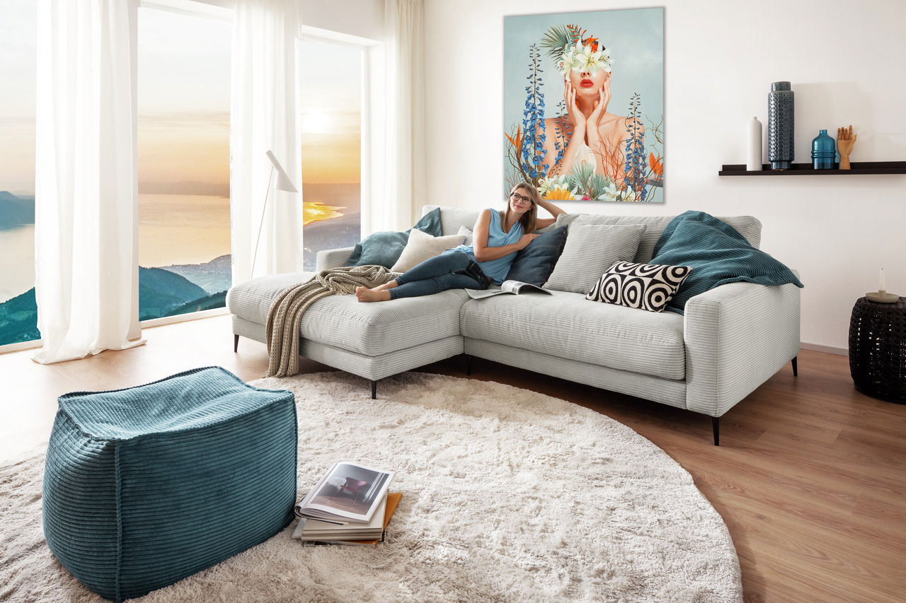 Pure Home Lifestyle Longchairkombination DELIA