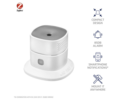 Trust Smart Home Zigbee CO-detector ZCO-900 Koolmonoxidedetector Wit HxBxL 49x60x60 mm