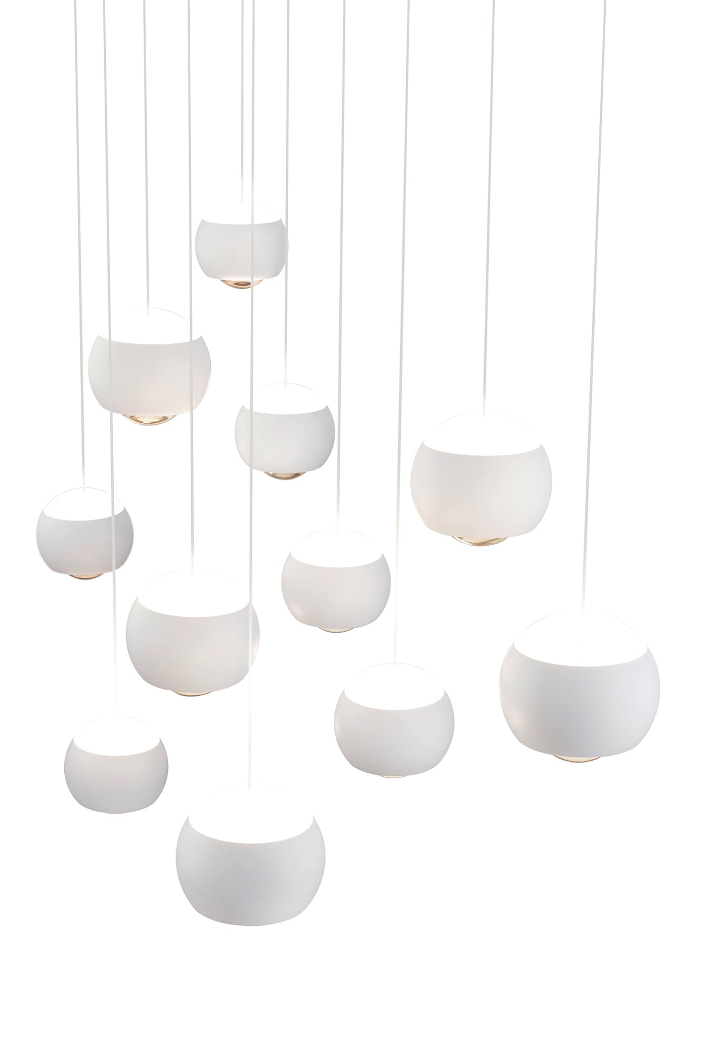 Musterring LED Balkenpendel MR CANNON 11-flg weiß