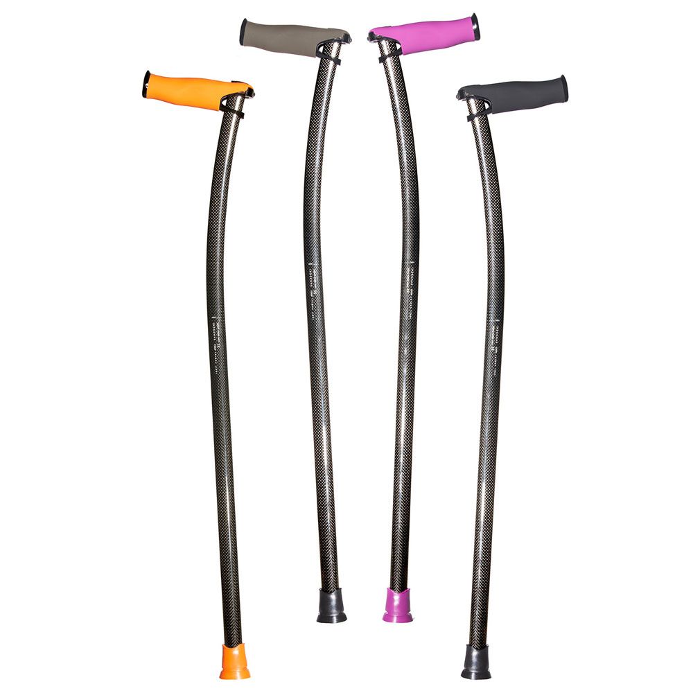 INDESmed Gehstock Carbon