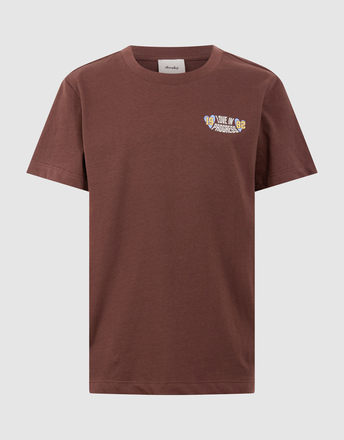 Progress Artwork T-shirt Bruin