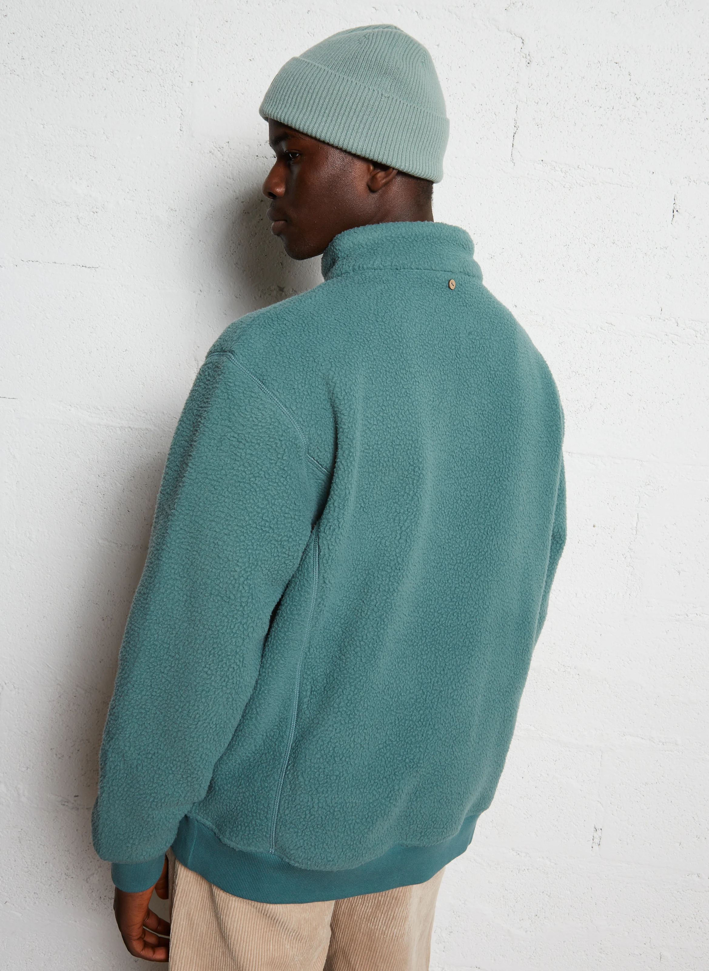 AUBIAC - Polaire en sherpa | Vert