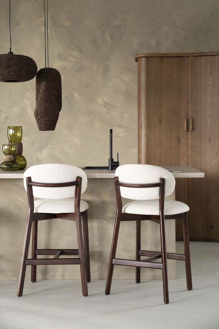 Eleonora   Mikky Beige Barkruk
