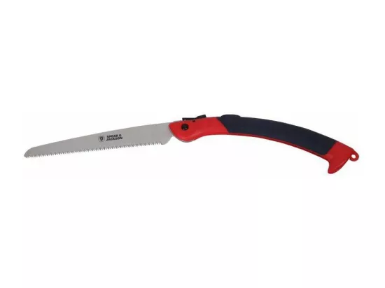 Scie arboricole pliante en acier au carbone