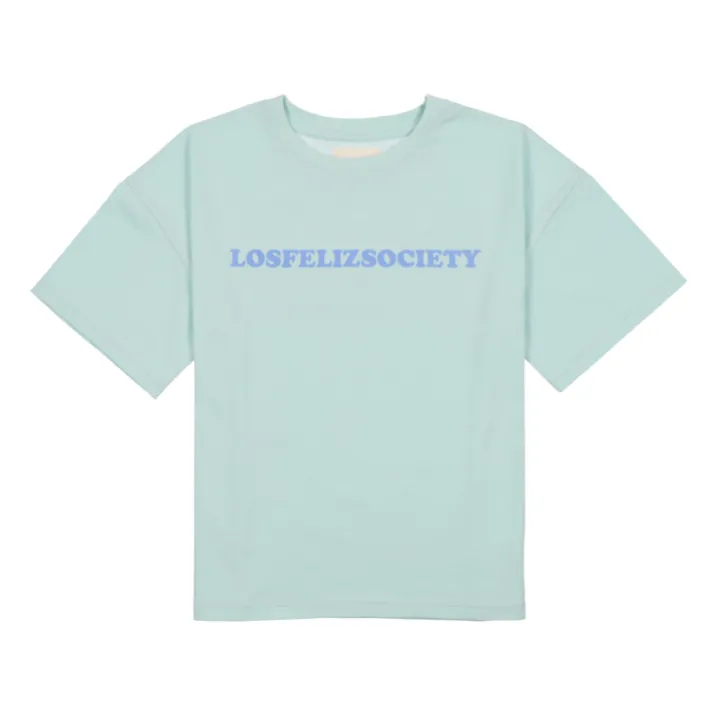 the new society T-Shirt Smiley | Bleu ciel